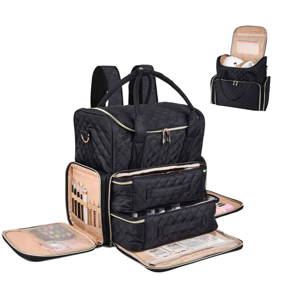 Nail Polish Organizer Backpack