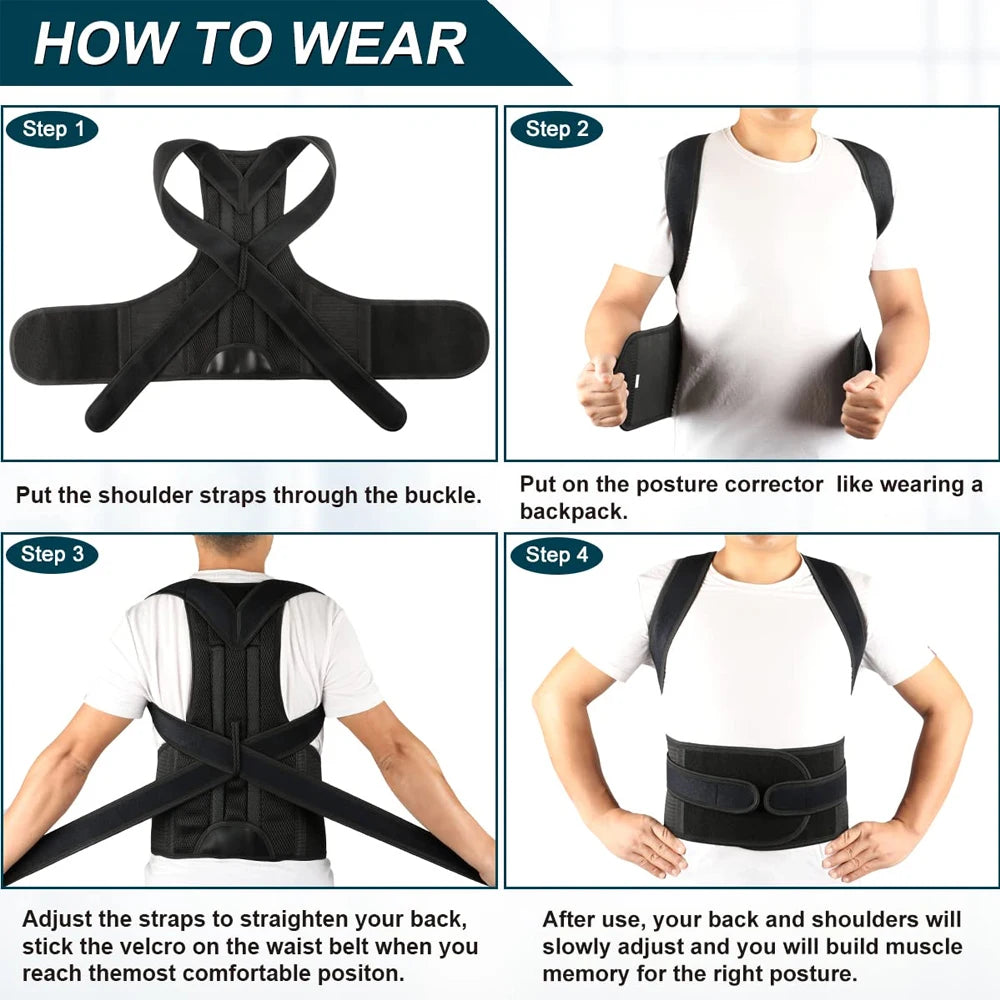 Back Brace Posture Corrector